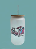 Books Are My Therapy Glass Can Cup